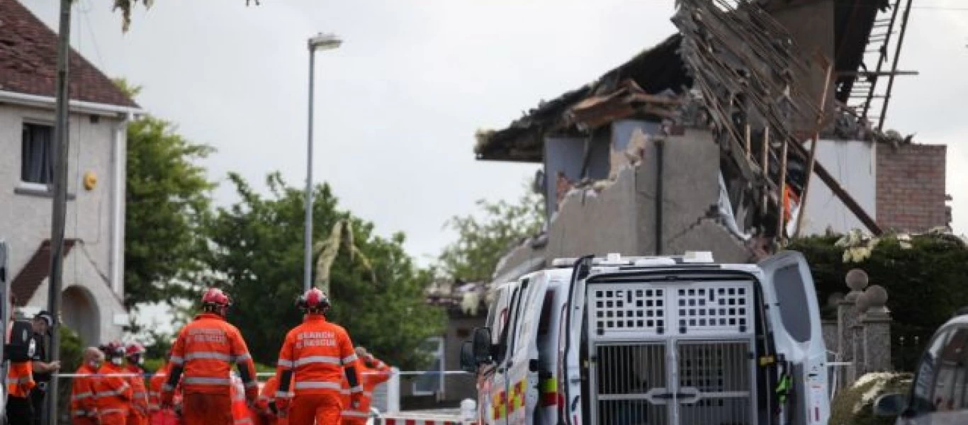 Βρετανία: Έκρηξη από διαρροή αερίου - Ένα παιδί νεκρό (βίντεο)